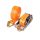 Rakományrögzítő csúcsos horoggal kétrészes 4mx35mm 2500kg-ig narancs