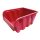 Csavartartó box nagy piros 173x235x125mm