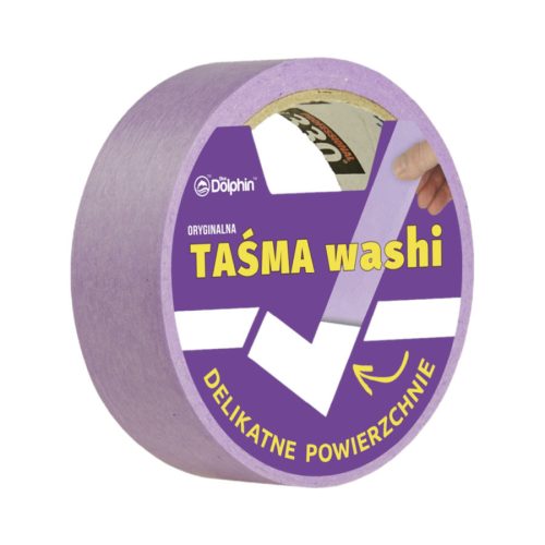 Festő-maszkolószalag Washi-tape lila 25mx29mm Profi