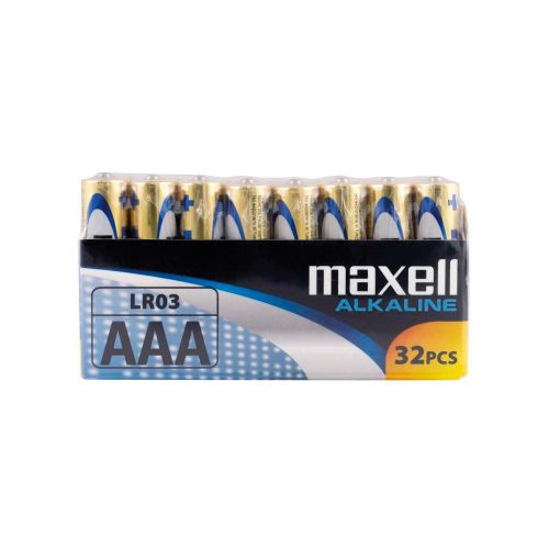 Elem alkaline AAA 32db/csomag Maxell