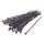 Kábelkötöző 4,8x450mm 100db-os fekete