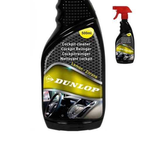 Autós Üvegtisztító spray citrom pumpás 500ml Dunlop