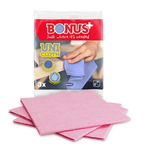 Törlőkendő mosható viszkóz 3db-os Profi Bonus